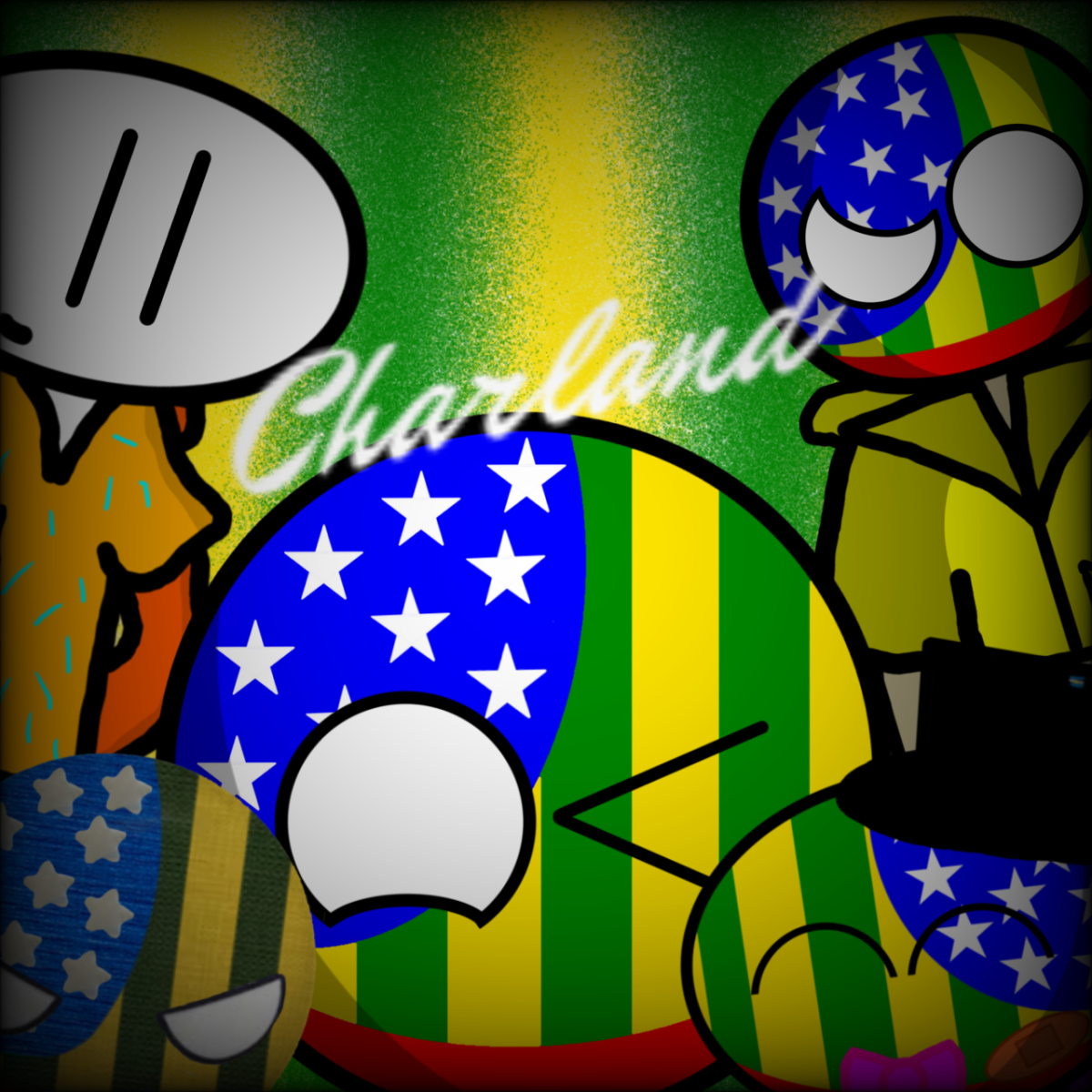 Charland Countryball - Countryball Wiki ES